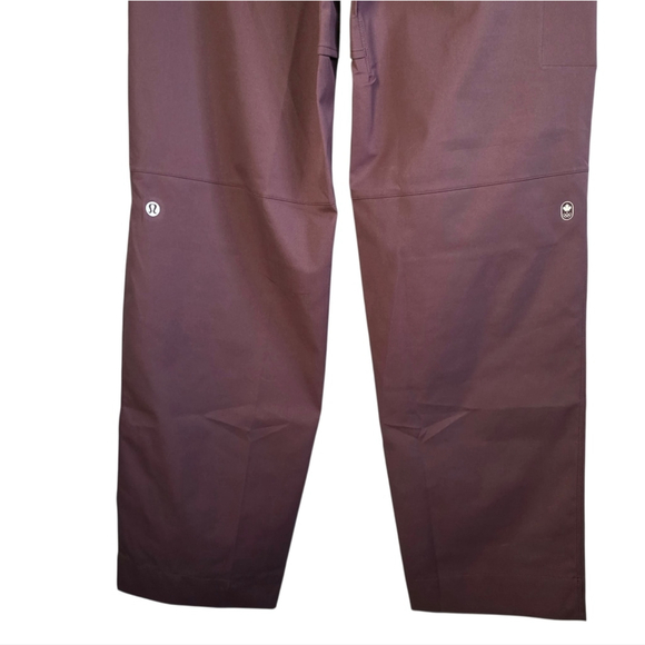 Lululemon Carpenter HR Pant TCA Water Repellent Barrel Leg Pants Brown Size 26 - Picture 5 of 10